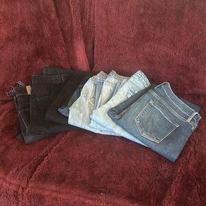 Sale — Jeans Size 25 x 5 (five pairs) Lot Jeans